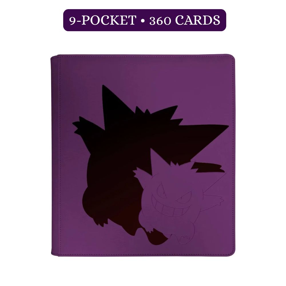 Pokemon Gengar Binder 9-Pocket Zippered